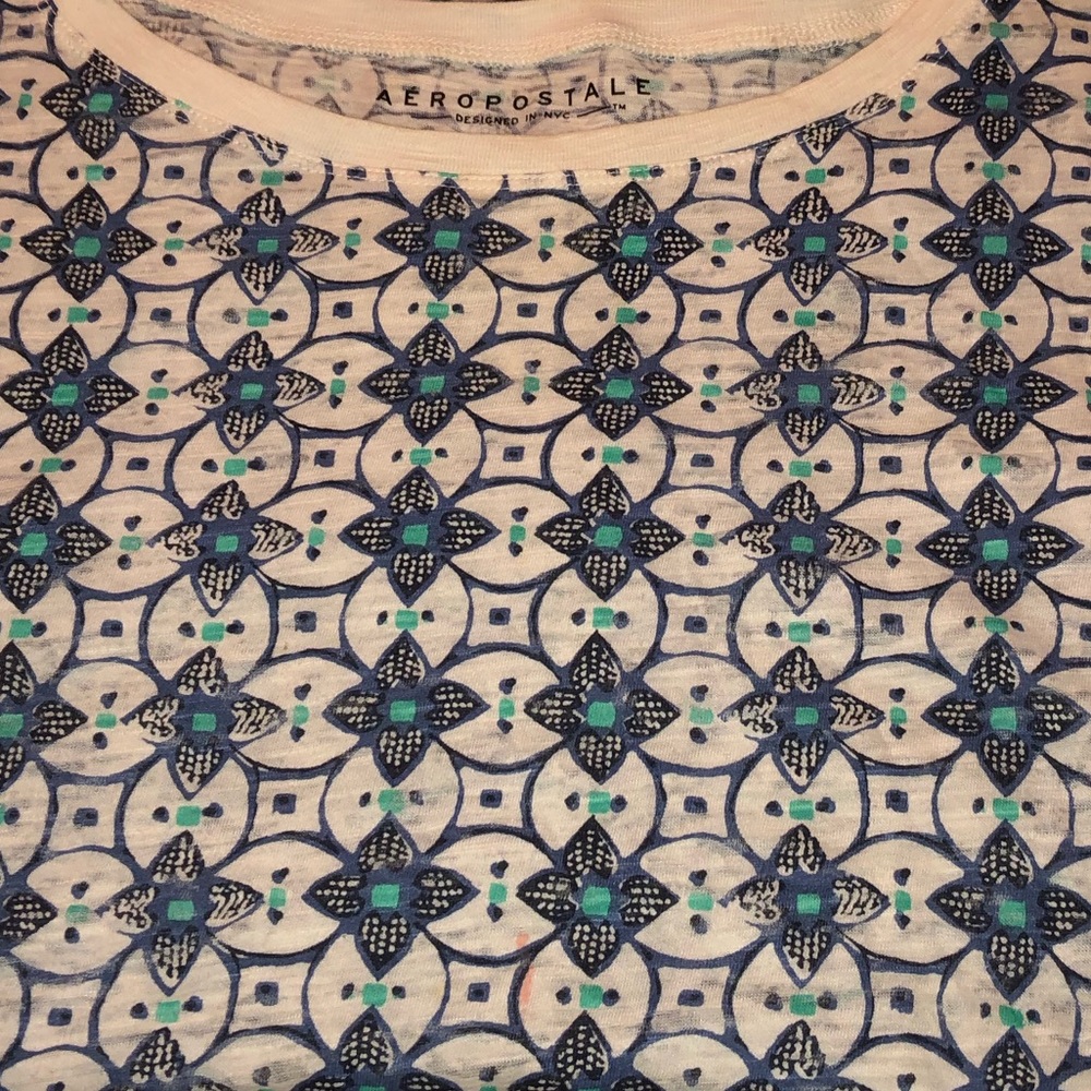 Patterned Crop Top